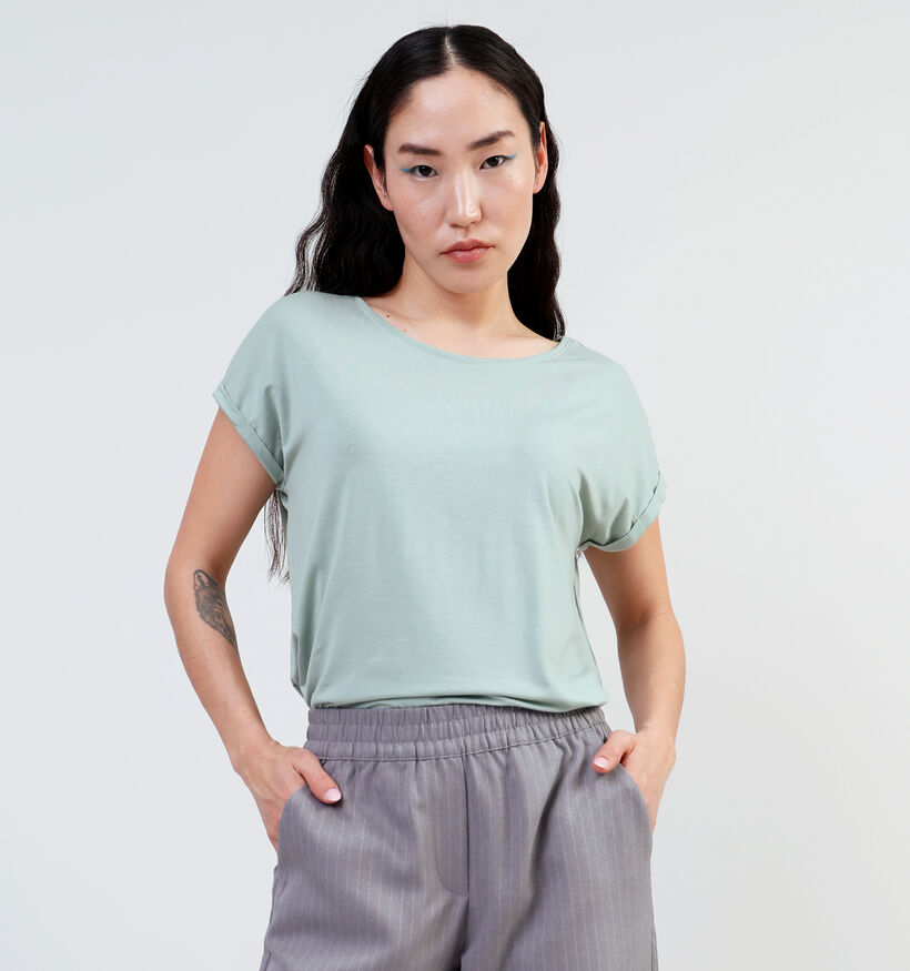 Vero Moda Ava Groen Basic T-shirt voor dames (337263)