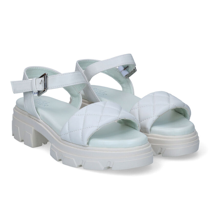 Bullboxer Witte Sandalen voor dames (305881)