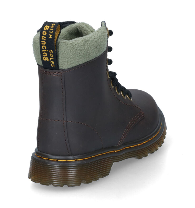 Dr.Martens 1460 Collar J Bottines en Brun pour garçons (312771)