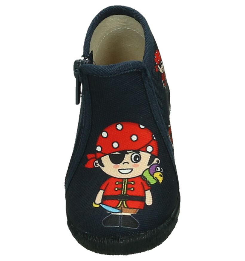Blauwe Pantoffels met Piraat Bellamy, , pdp