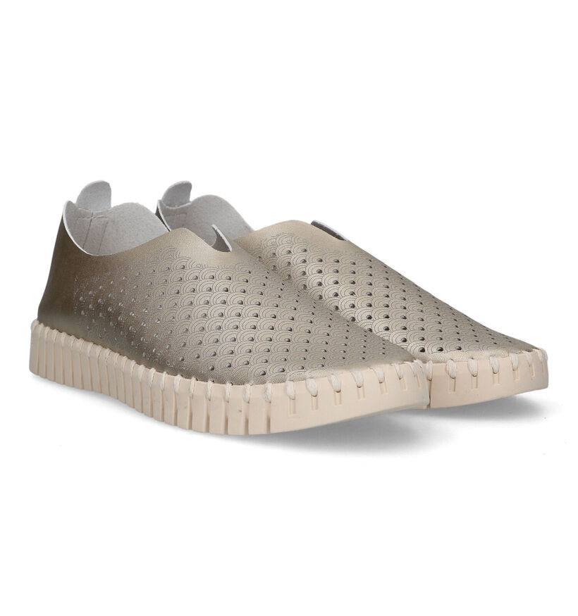 Ilse Jacobsen Tulip Chaussures à enfiler en Bleu pour femmes (340287) - pour semelles orthopédiques