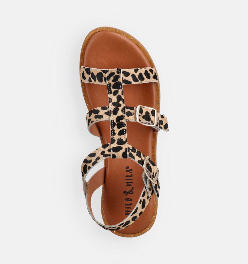 Milo & Mila Leo Sandales en Marron pour filles (372476)