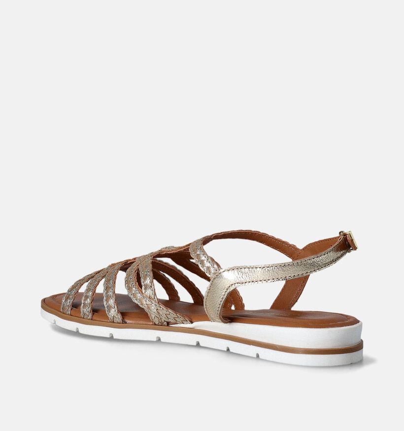 Tamaris Gouden Gevlochten Sandalen voor dames (354865)