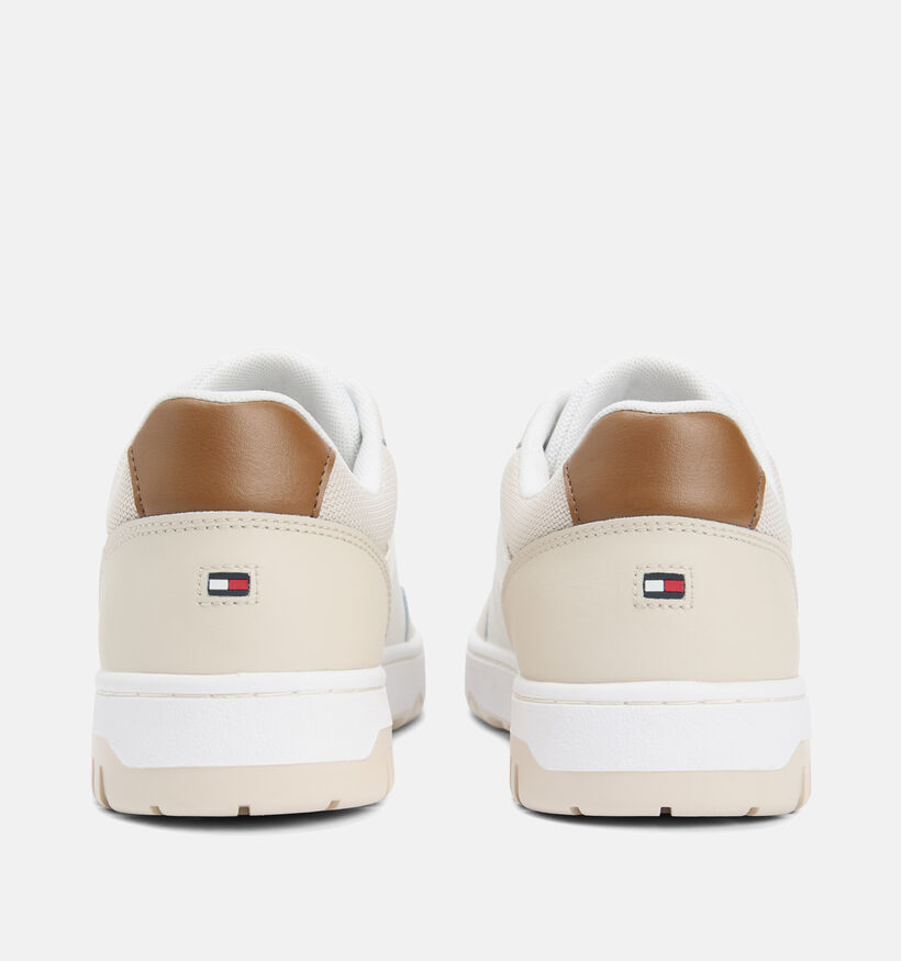 Tommy Hilfiger Basket Core Lite Chaussures &agrave; lacets en Blanc pour hommes (368609) - pour semelles orthop&eacute;diques