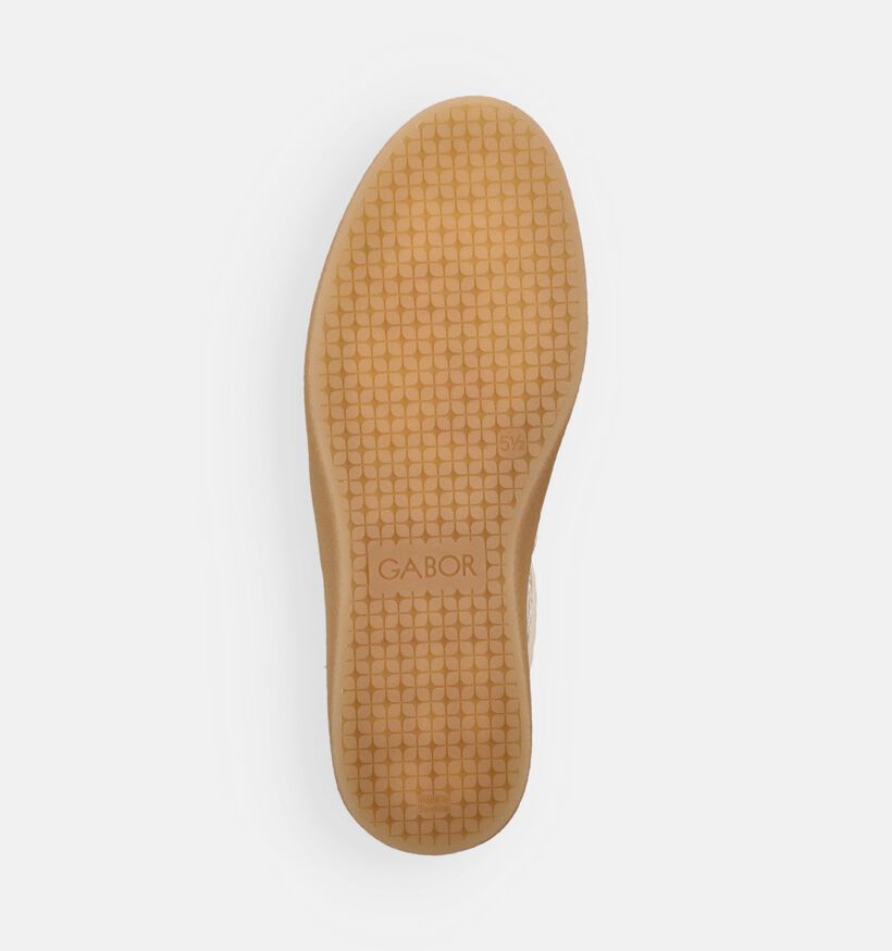 Gabor Pastelgele Sneakers voor dames (371145) - geschikt voor steunzolen