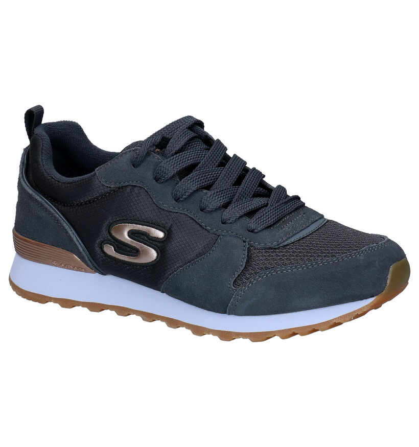 Skechers OG 85 Grijze Sneakers in stof (295687)