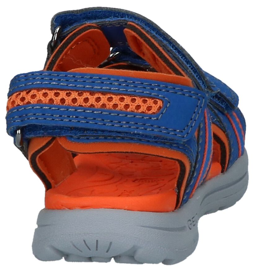 Geox Sandales en Bleu en simili cuir (213170)