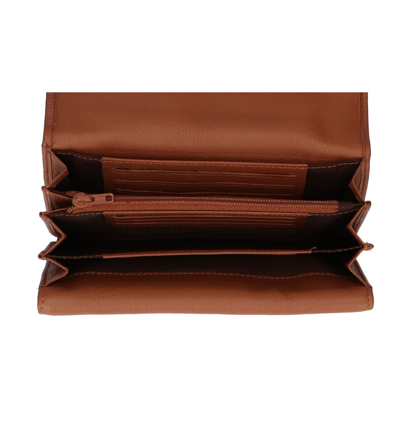 Euro-Leather Portefeuille en Noir en cuir (292647)