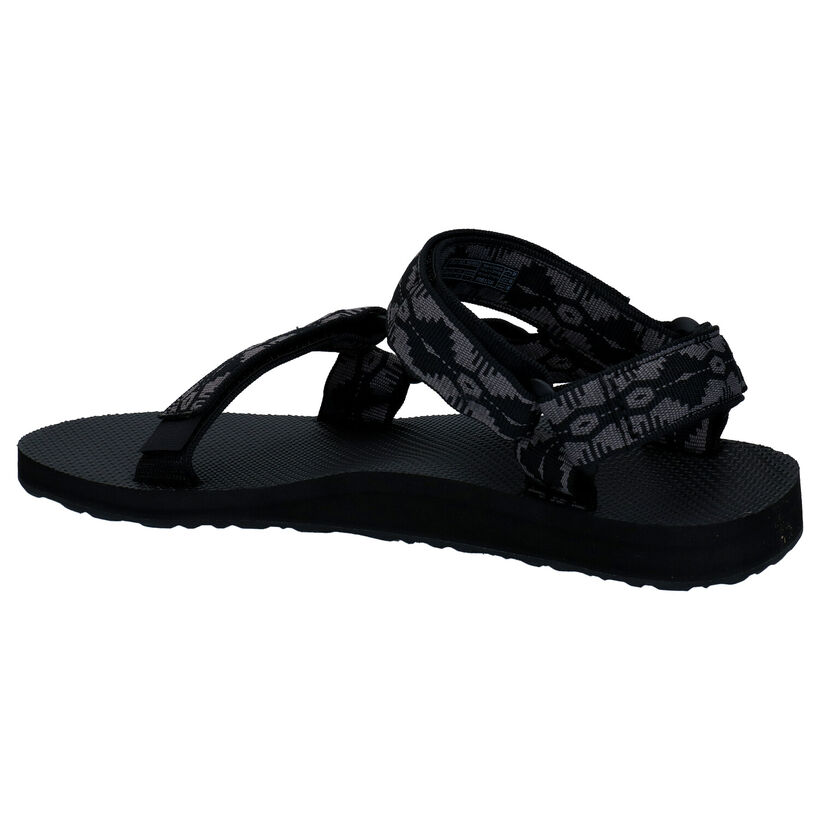 Teva Original Sandales en Gris en textile (270619)