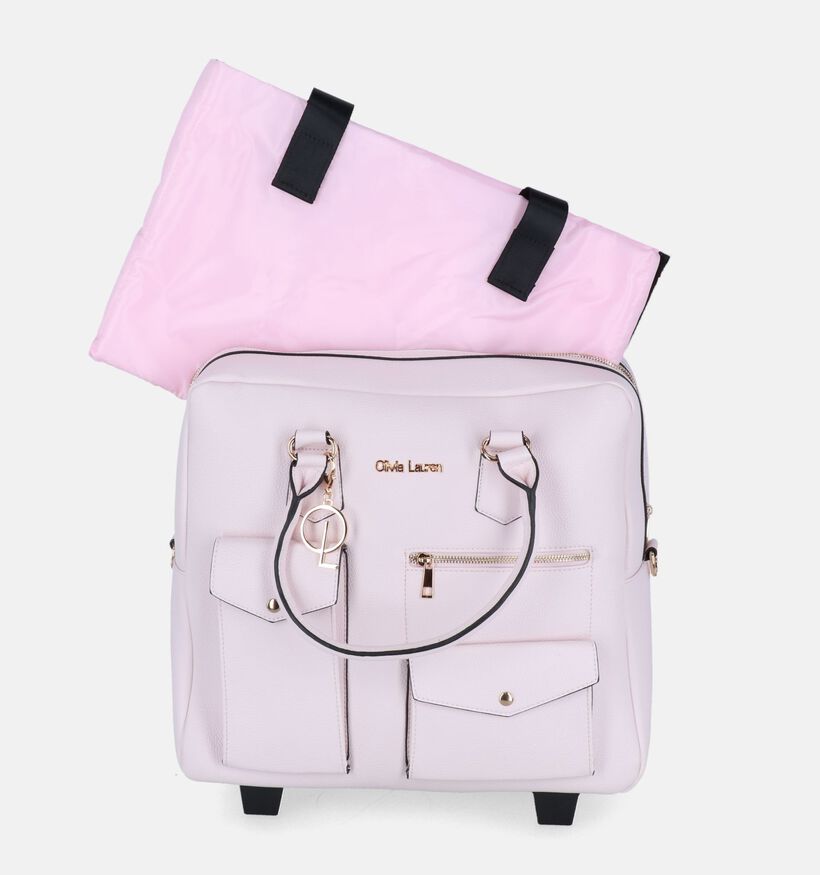 Olivia Lauren Tokyo Sac ordinateur en Rose pour femmes (383815)