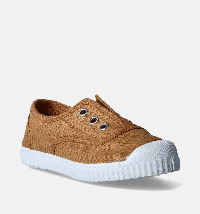 Cienta Gele Slip-ons voor jongens, meisjes (355503) - geschikt voor steunzolen