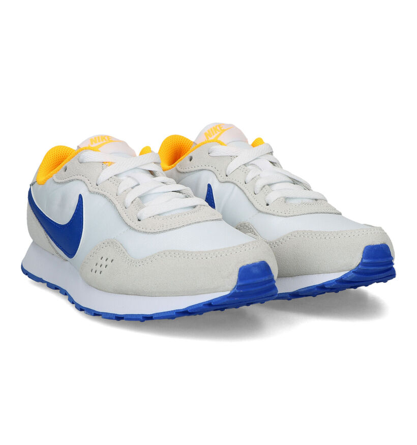 Nike MD Valiant Witte Sneakers voor jongens, meisjes (319515) - geschikt voor steunzolen