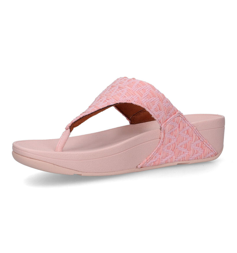 FitFlop Lulu Tongs en Rose pour femmes (320475)