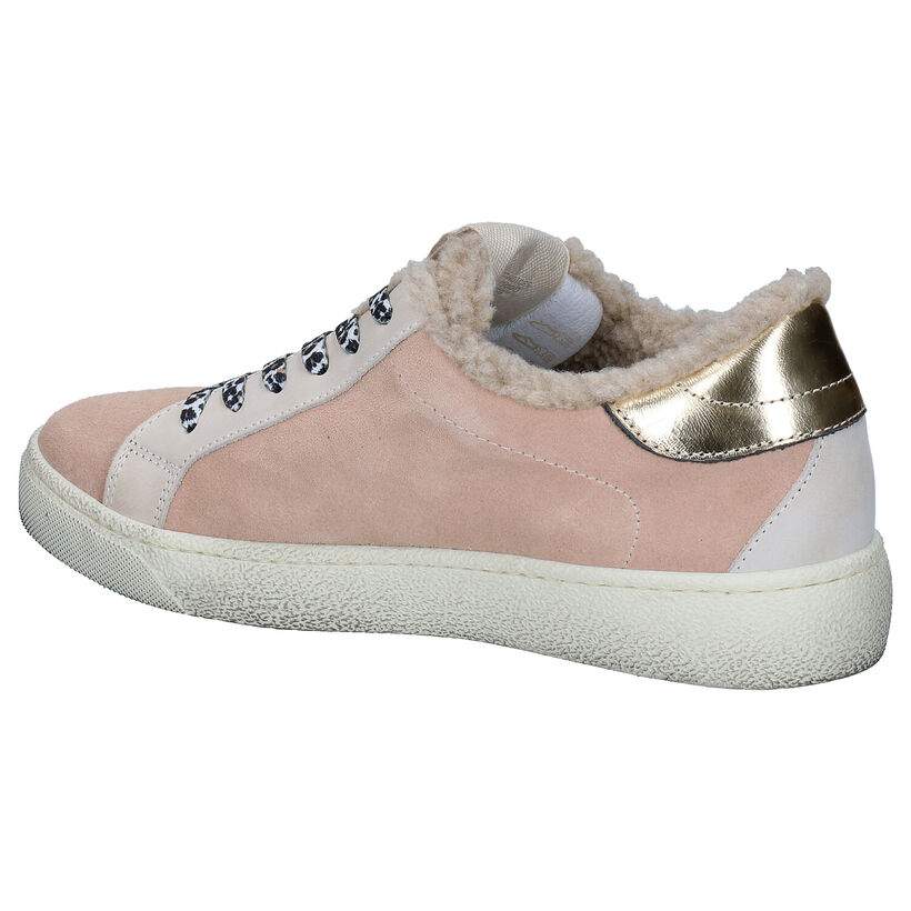 Méliné roze Sneakers in daim (297812)