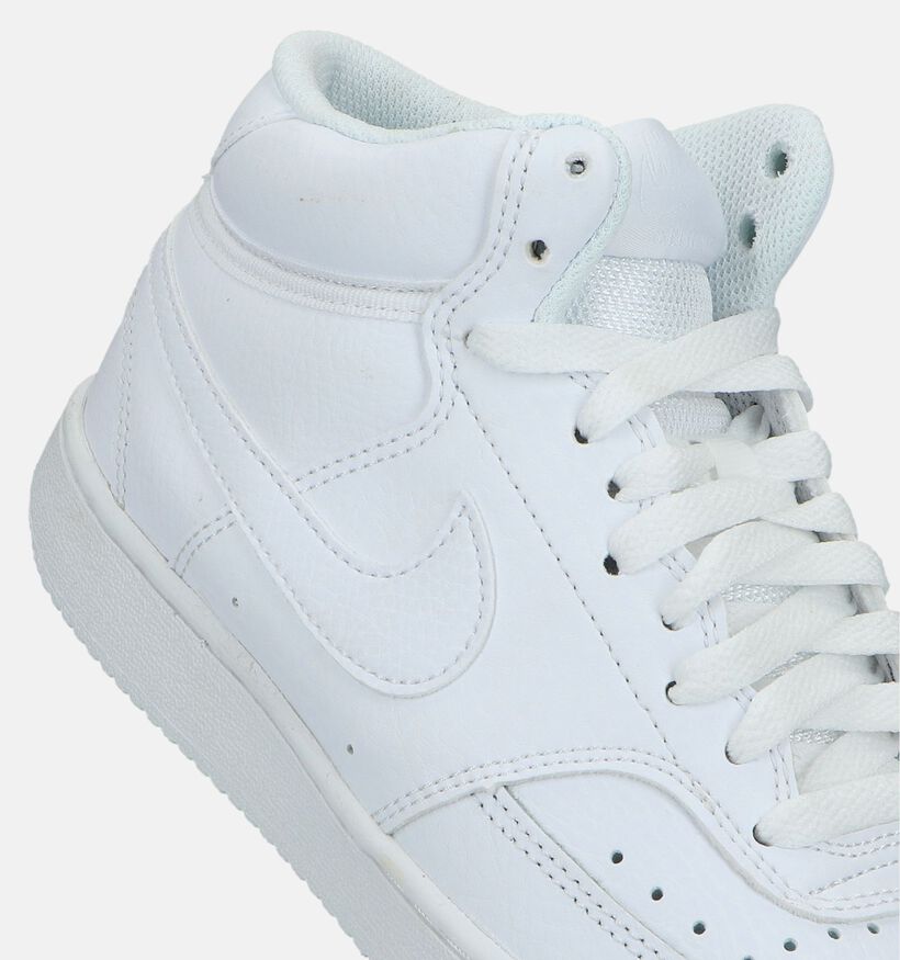 Nike Court Vision Baskets en Blanc pour femmes (328004)