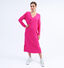 Vero Moda Silky Roze Midi jurk (335549)