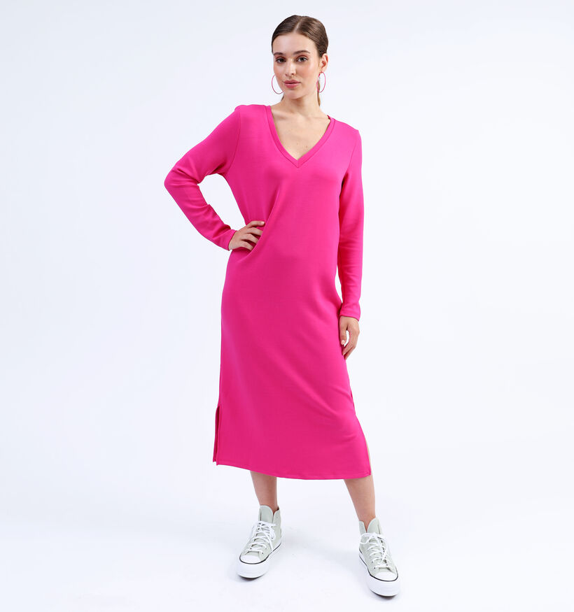 Vero Moda Silky Roze Midi jurk voor dames (335549)