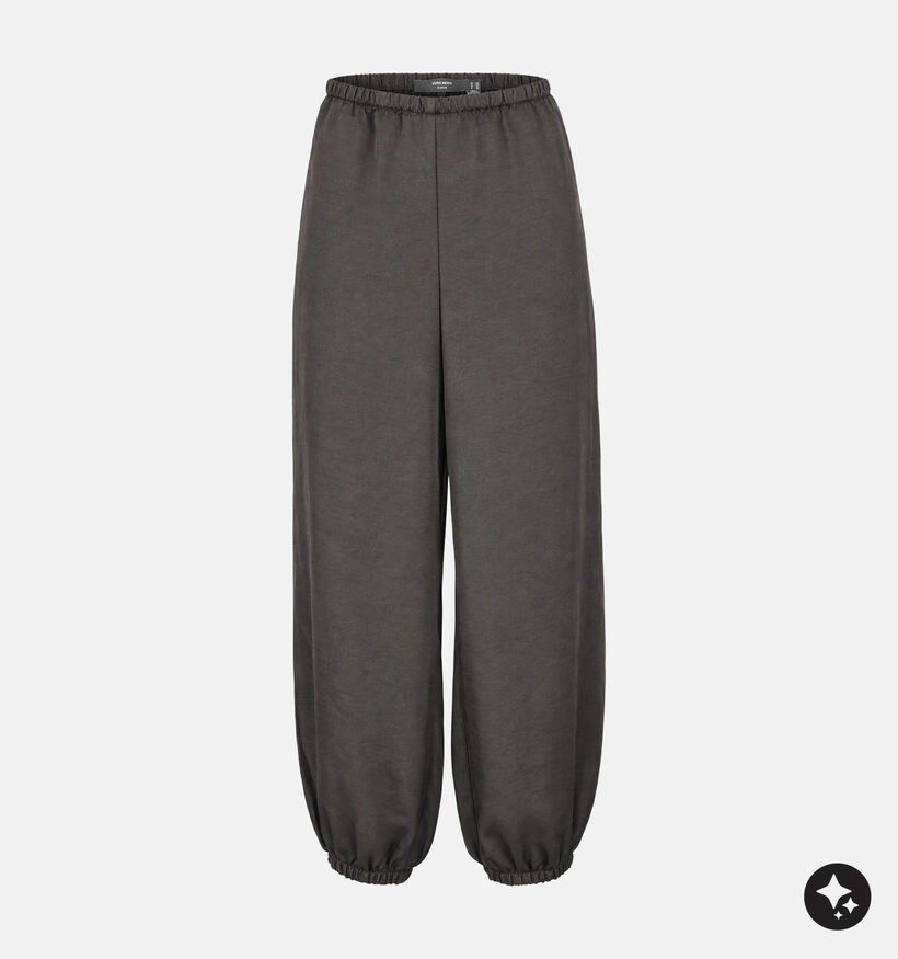 Vero Moda Curve Miro Pantalon Balloon en Brun fonc&eacute; pour femmes (382205)