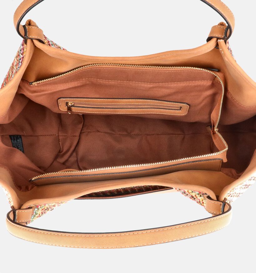 Marco Tozzi Bruine/Multi Shoppertas met Riem voor dames (372367)