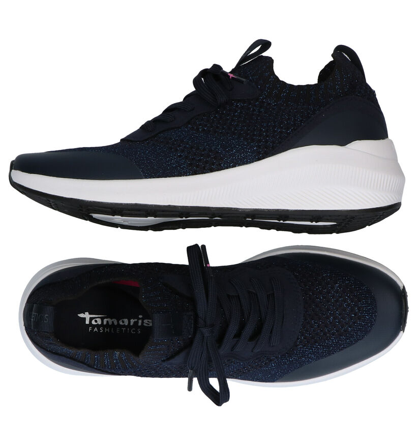 Tamaris Fasletics Ecru Sneakers in stof (286235)