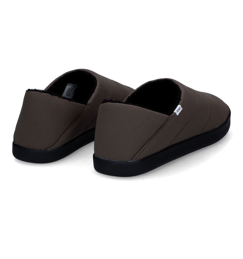 Toms Ezra Pantoufles en Khaki pour hommes (316970)