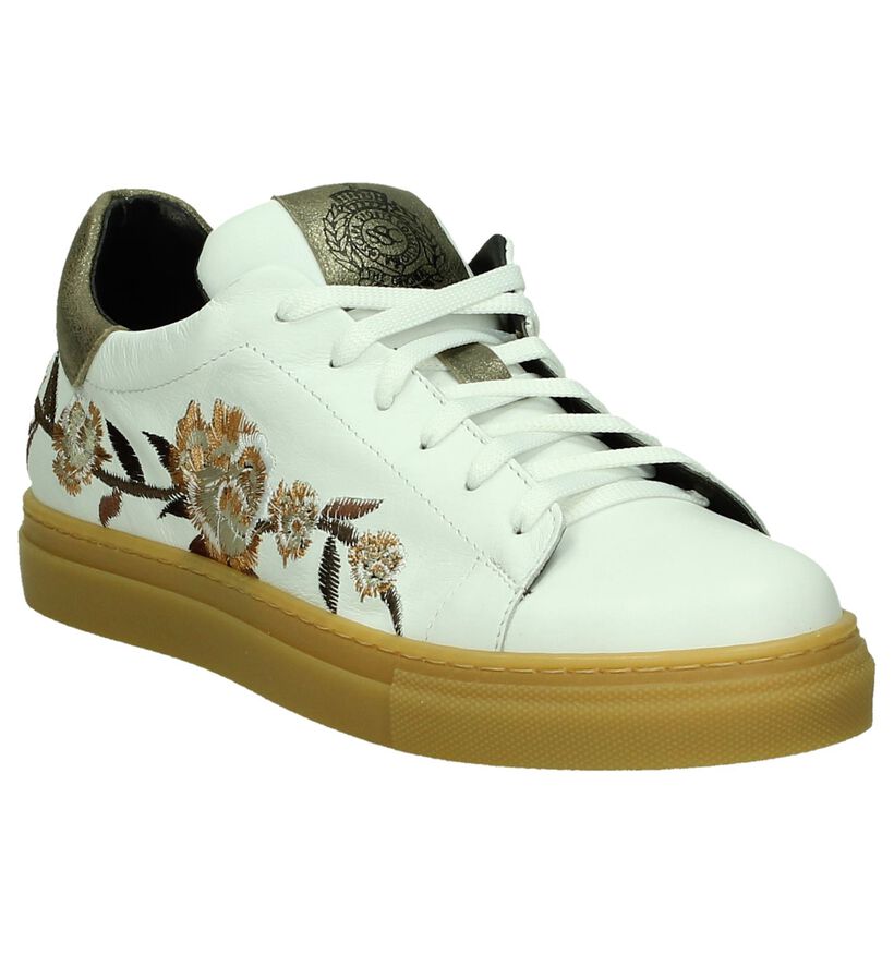 Scapa Baskets basses en Blanc en cuir (208076)