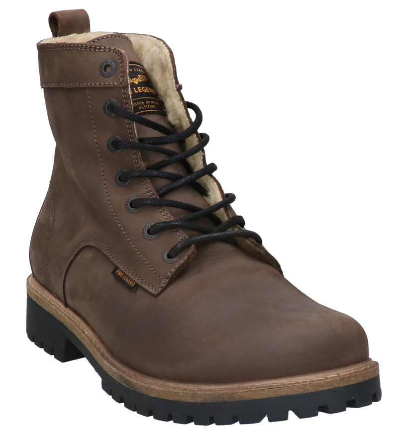 PME Solar Cognac Boots in leer (254771)