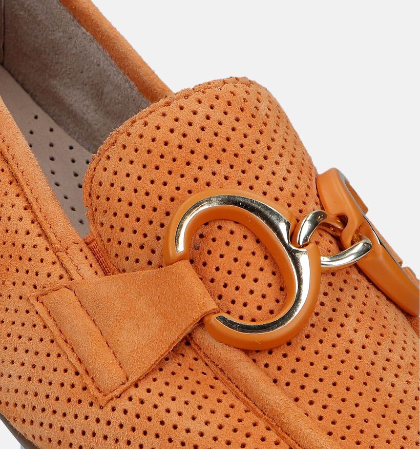 Tamaris Comfort Oranje Loafers voor dames (336041) - geschikt voor steunzolen