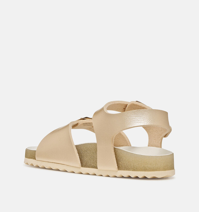 Geox J Adriel Gouden Sandalen voor meisjes (370116)