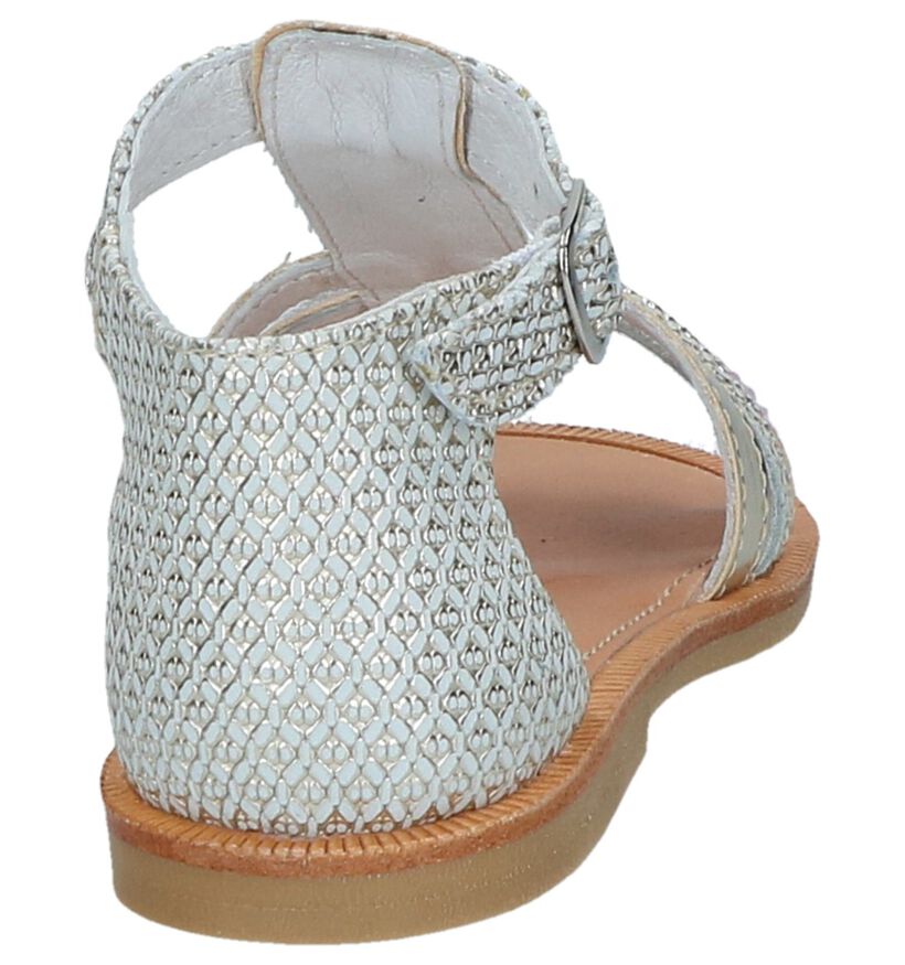 Bana & Co Sandales en Or en cuir (246964)