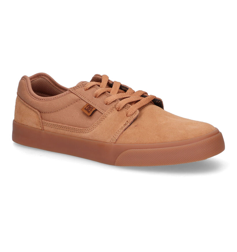 DC Shoes Tonik Baskets en Cognac pour hommes (312192) - pour semelles orthopédiques