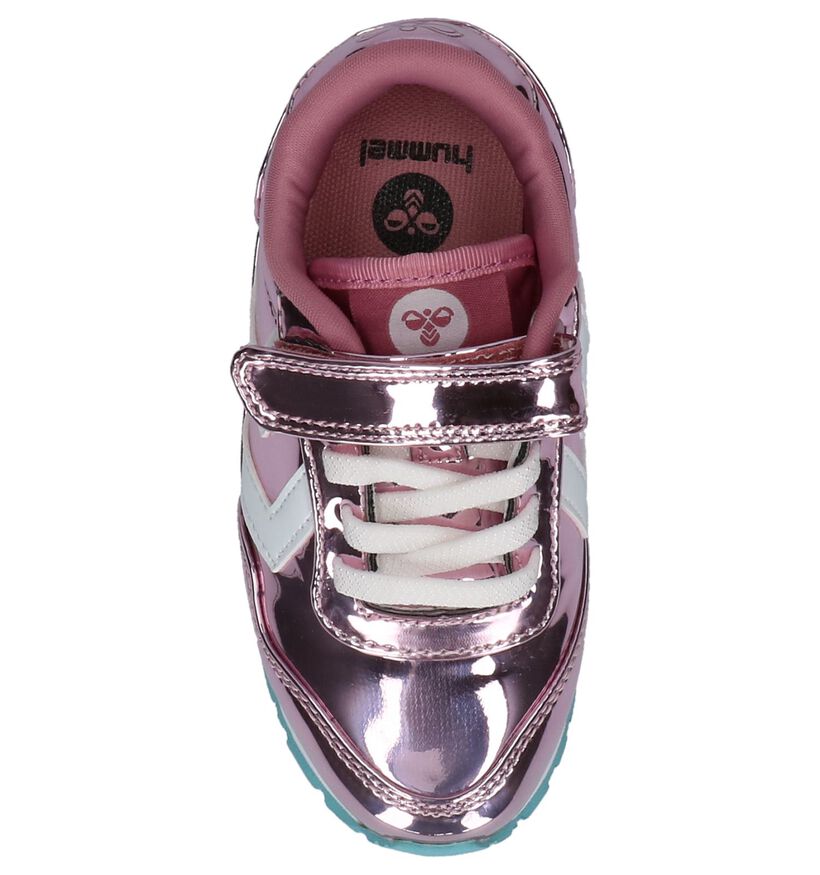 Roze Lage Geklede Sneakers Hummel Reflex Bubblegum, , pdp