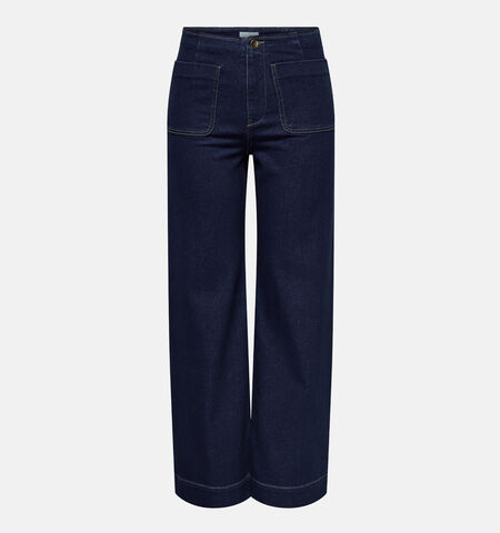 Straight leg jeans blauw L32