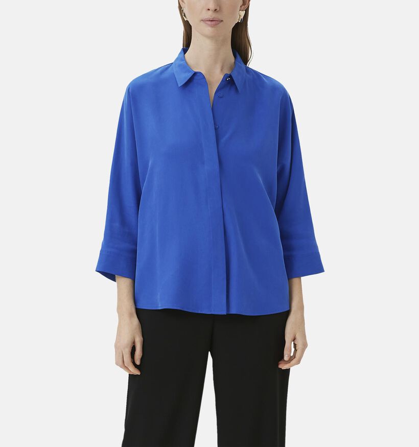 comma Blauw Hemd voor dames (337507)