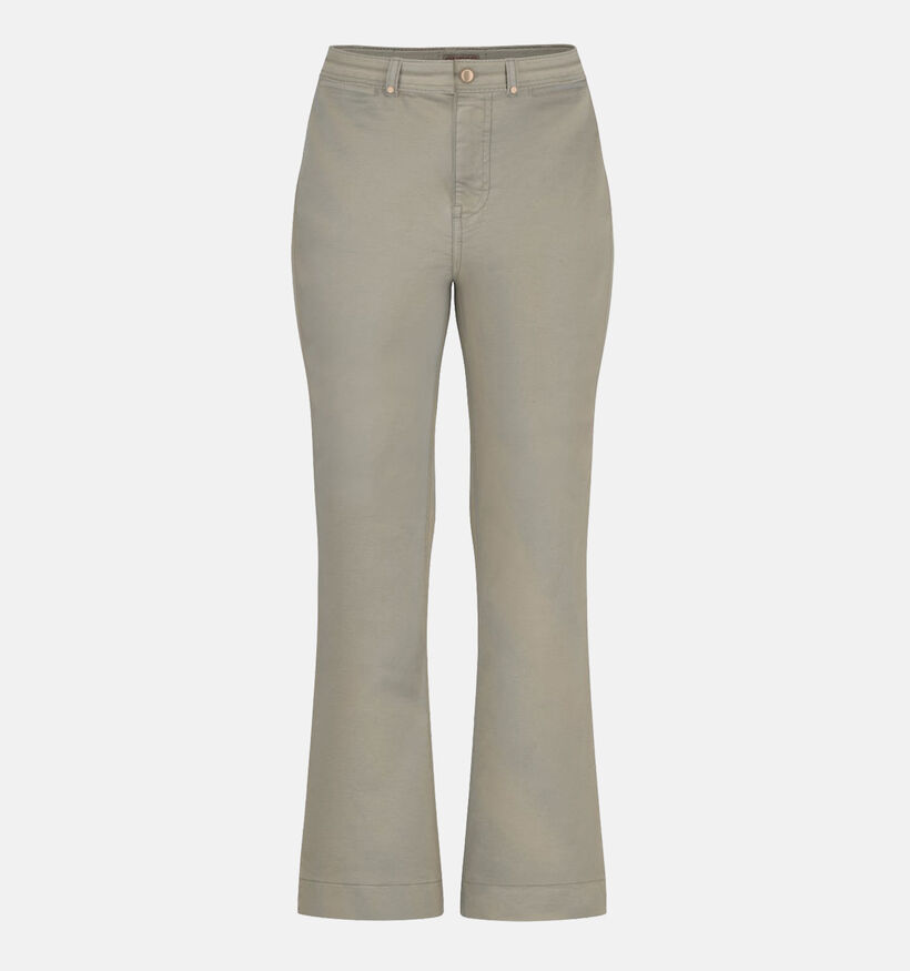 Guess Taupe Straight Leg Jeans voor dames (360693)