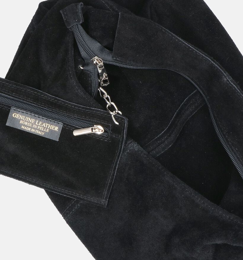 Via Limone Zwarte Schoudertas voor dames (360516)