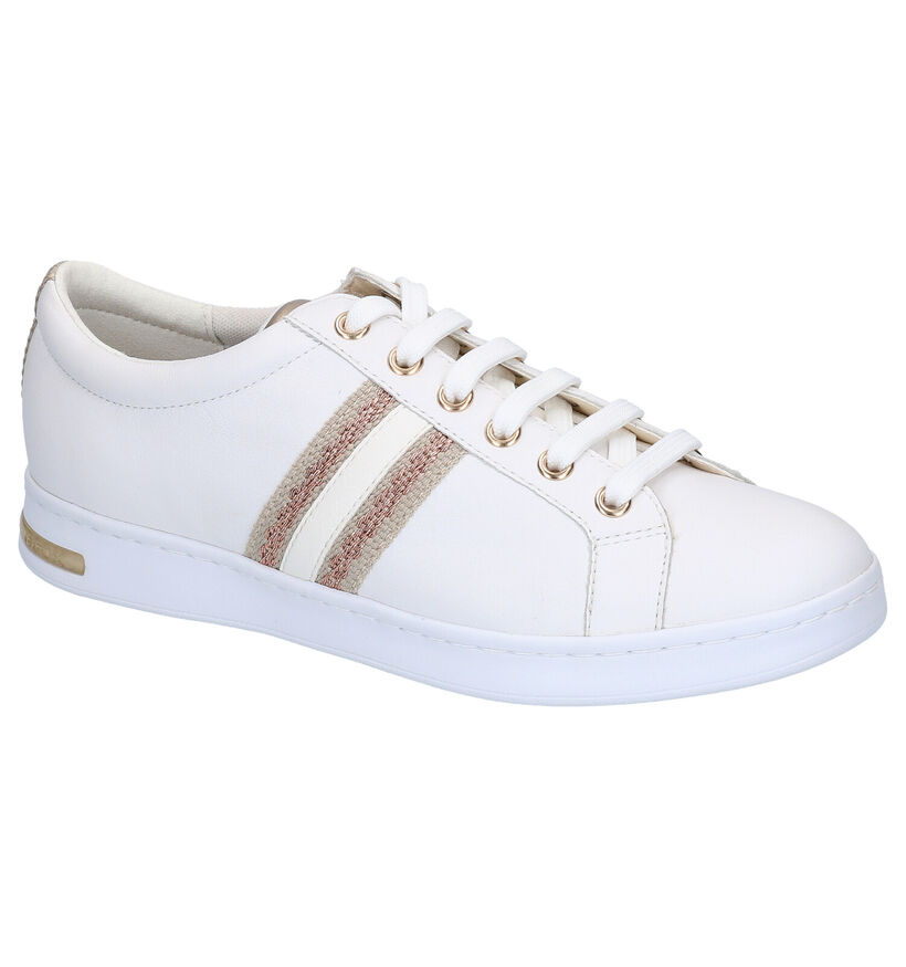 Geox Jaysen Chaussures à Lacets en Blanc en textile (285581)