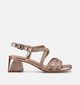Regarde le Ciel Amalia Gouden Sandalen met hak voor dames (372985)