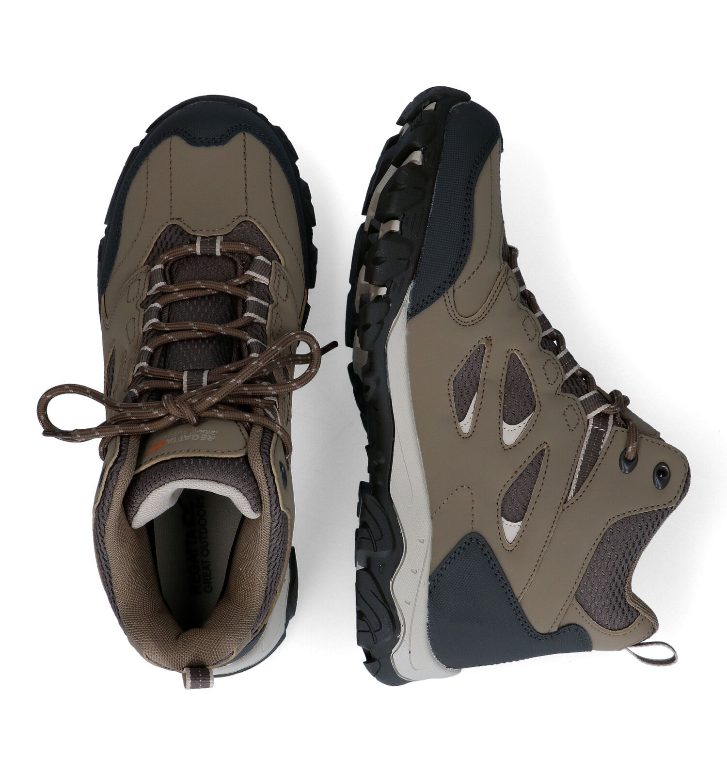 Regatta Lady Holcombe Taupe Wandelschoenen Dames Outdoorschoenen Online op TORFS.BE