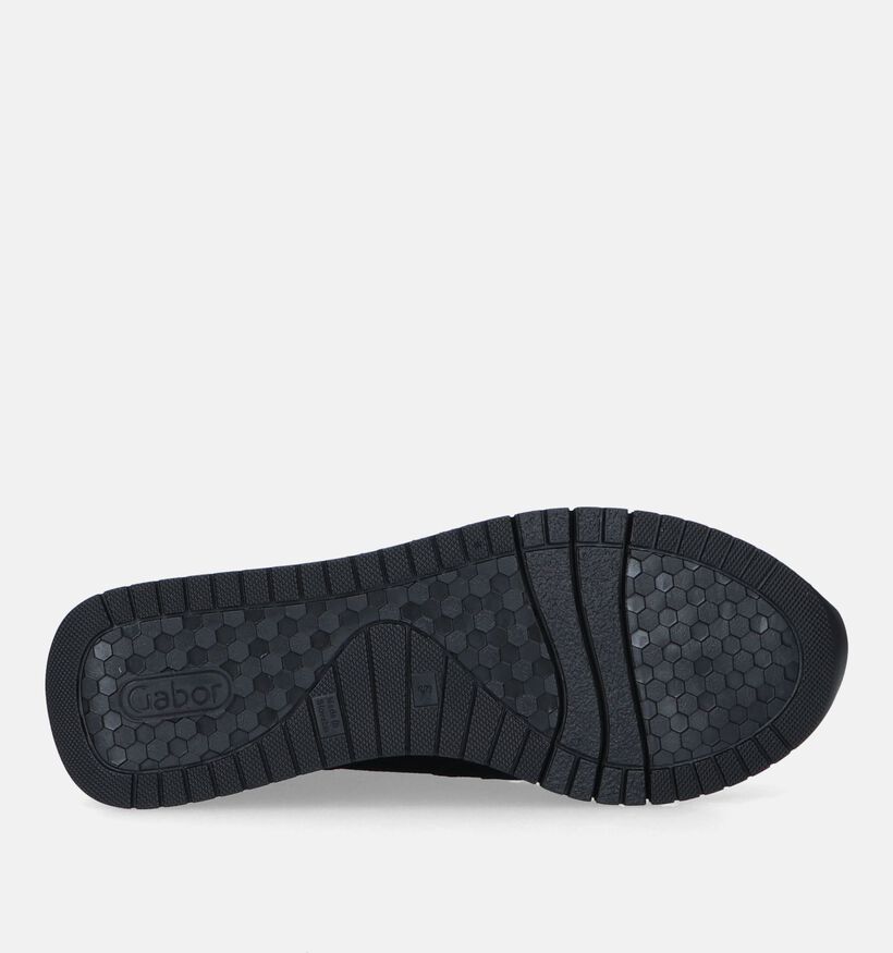 Gabor OptiFit Baskets en Noir pour femmes (331146) - pour semelles orthopédiques