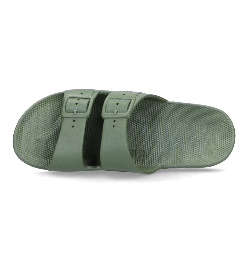 Freedom Moses Basic Kaki Slippers voor dames (340276)