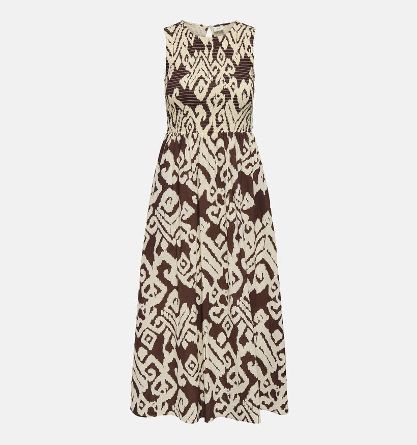 JDY Diego Robe mi-longue en Marron pour femmes (373899)