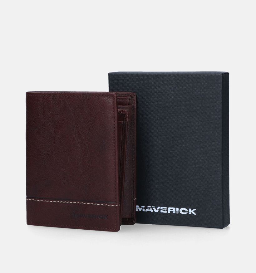 Maverick Portefeuille en Marron pour hommes (359906)