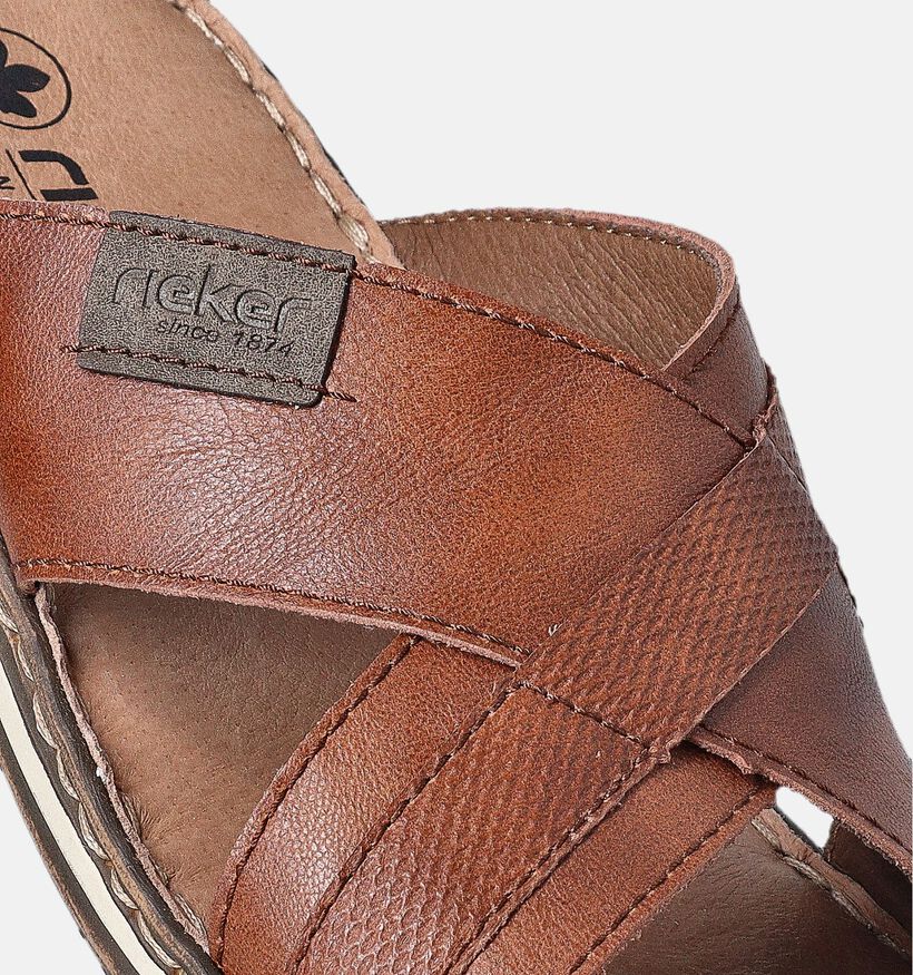 Rieker Cognac Slippers voor heren (354813)
