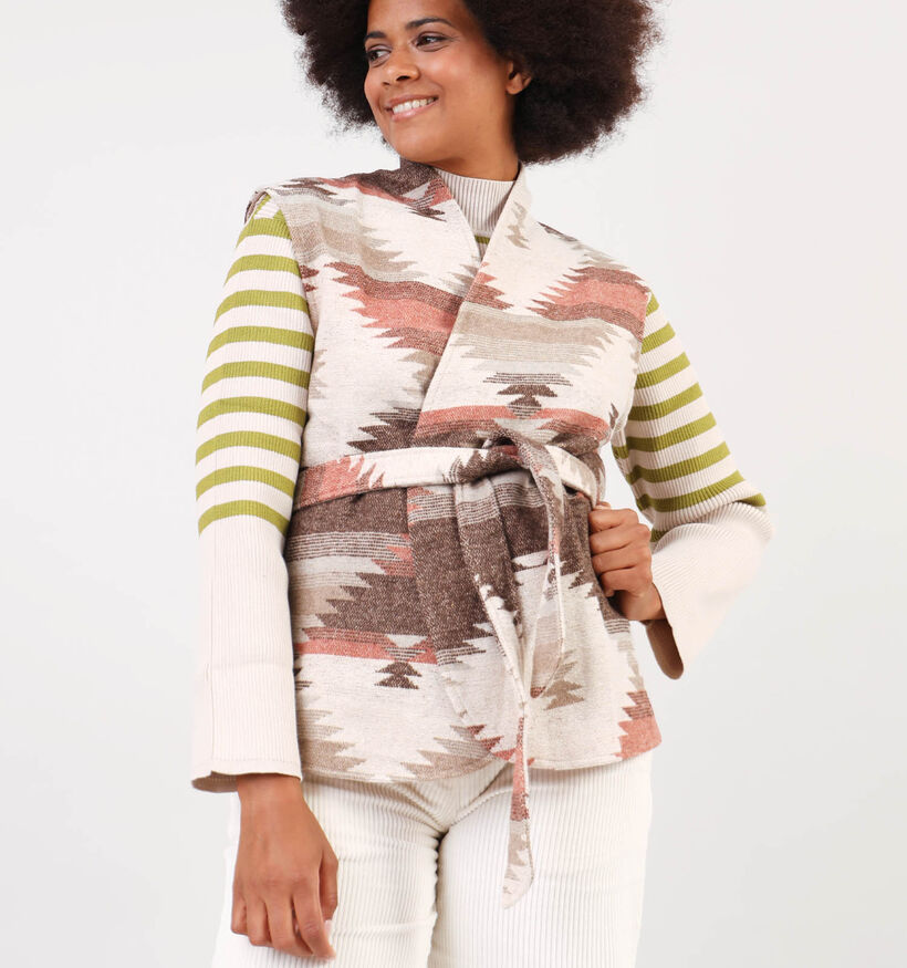 Minus Beata Veste courte sans manches en Brun pour femmes (348248)