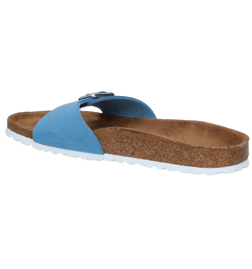 Birkenstock Madrid Birko-Flor Witte Slippers voor dames (338044)