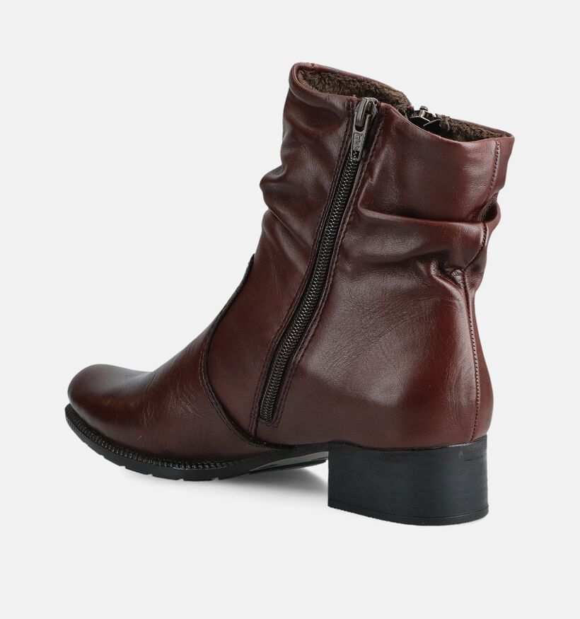 Rieker Bruine Enkellaarzen voor dames (363547)