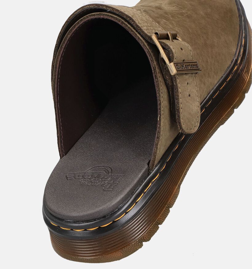 Dr. Martens Brookline Mule Clogs en Vert kaki pour hommes (368295)