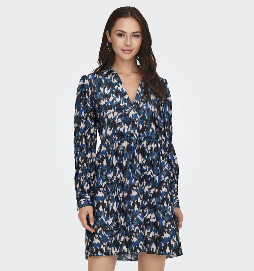 JDY Abigail Blauwe Korte jurk voor dames (348645)