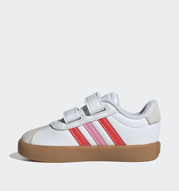 adidas Court Low Sneakers Cloud White / Linen Green Met. / Sandy Pink Met./Cloud White/ Linen Greyen Metallic/ Sandy Pink Metallic/Cloud White/ Clear Pink/ Better Scarlet/silver met./ core black/ lgh solid grey